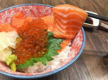 日式海鲜丼-三文鱼的饱腹最新鲜吃法的做法图解4