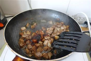 蚝油牛肉炒年糕粒的做法步骤7