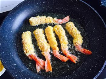 日式炸虾/黄金炸虾的做法步骤4