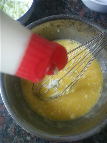 沙拉酱芝士蔬菜蛋卷的做法步骤5