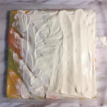 彩虹蛋糕卷的做法步骤17