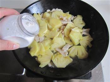 菠萝炒鸡片的做法步骤6