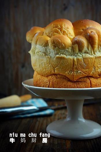 黄油皇冠面包的做法图解10