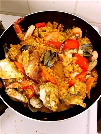 paelle西班牙海鲜饭的做法步骤7