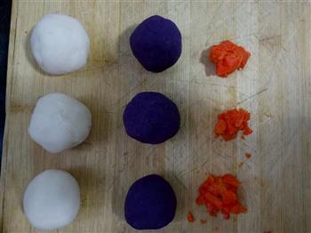 简易紫薯山药糕的做法步骤3