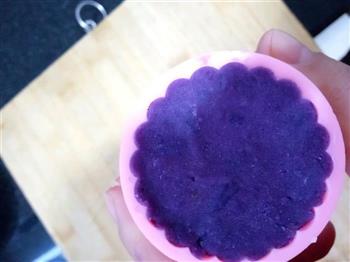 简易紫薯山药糕的做法步骤6
