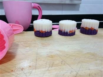 简易紫薯山药糕的做法步骤7