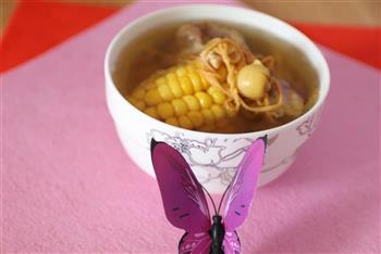 虫草花干贝玉米排骨汤的做法步骤10