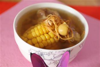 虫草花干贝玉米排骨汤的做法步骤9