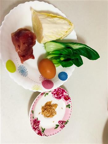 宝宝辅食-白菜饺子的做法步骤1