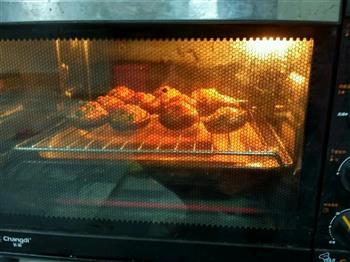 烤香菇酿肉的做法步骤5