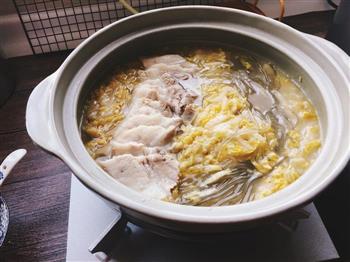 东北酸菜白肉锅的做法步骤9