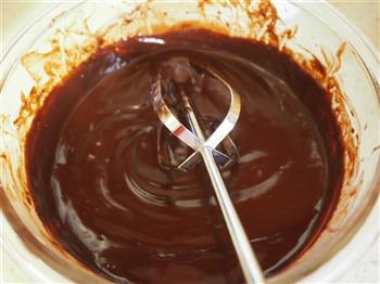 “黑白星球”巧克力甜橙慕斯蛋糕的做法图解11
