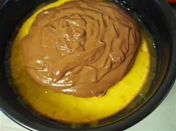 “黑白星球”巧克力甜橙慕斯蛋糕的做法图解15