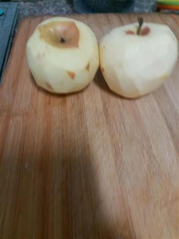 拔丝苹果+地瓜的做法步骤1