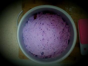 紫薯发糕的做法图解3