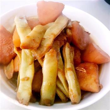 素食豆角炖土豆史上最好吃的做法步骤5
