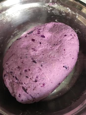 紫薯馒头的做法步骤6