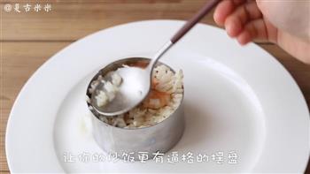 鲑鱼子炒饭的做法图解8