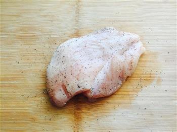 低脂减肥-迷迭香烤鸡胸肉的做法图解3