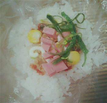章鱼先生被绑架啦 寿司饭团便当的做法图解1
