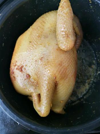 吹水牌沙姜盐焗鸡的做法步骤7