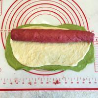 嵌入式烤箱食谱-西瓜吐司的做法步骤12