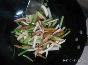 芹菜香干肉丝的做法步骤6