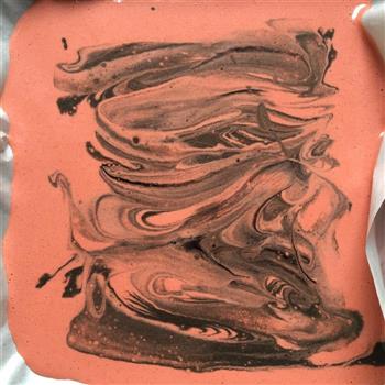 吻蛋糕卷，红丝绒大理石纹带来的神秘感的做法图解19