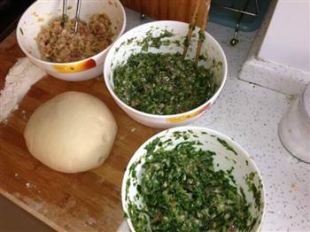 韭菜鸡蛋水饺 茴香猪肉饺子的做法步骤1