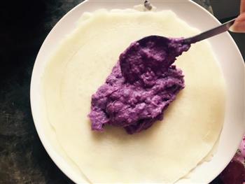 紫薯奶油卷的做法步骤11