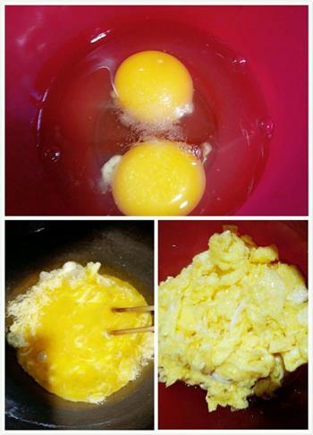 圆白菜鸡蛋炒饼的做法步骤3