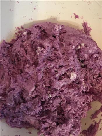 香甜的紫薯糯米饼的做法步骤6