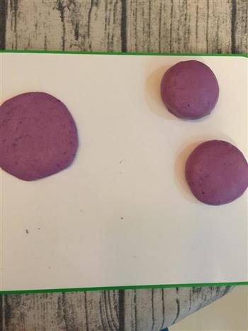 香甜的紫薯糯米饼的做法步骤8
