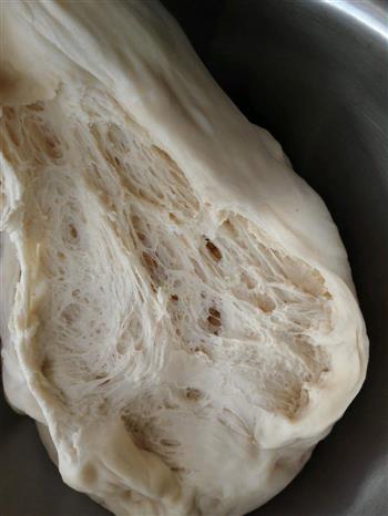 香葱芝士肉松面包—无蛋版的做法图解1