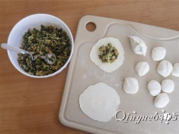 山西地皮菜素馅饺子的做法步骤9