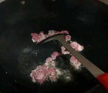 香干炒肉片的做法步骤5