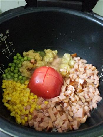 一人料理—一个番茄饭的做法步骤5