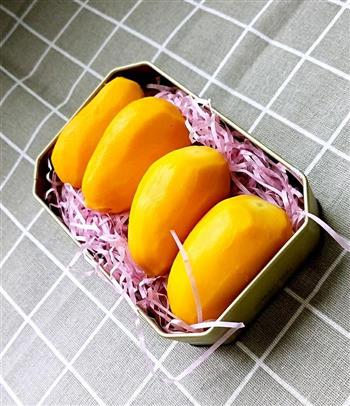 紫薯芒果酱夹心糯米球的做法步骤1