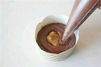 花生巧克力蛋糕的做法步骤6