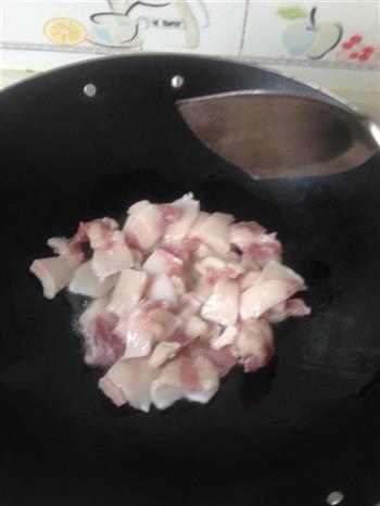 干煸四季豆炒肉的做法步骤2
