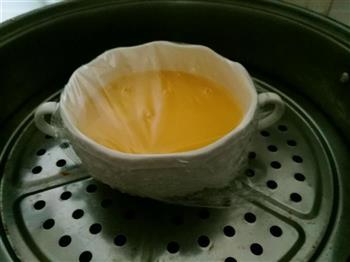 豆腐鸡蛋羹-金鱼戏水的做法图解7
