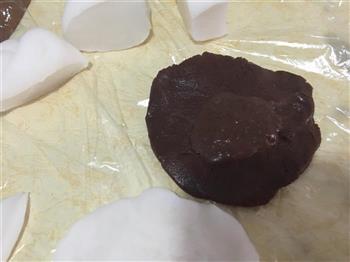 港式流心巧克力冰皮月饼的做法图解11