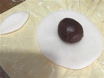 港式流心巧克力冰皮月饼的做法步骤12