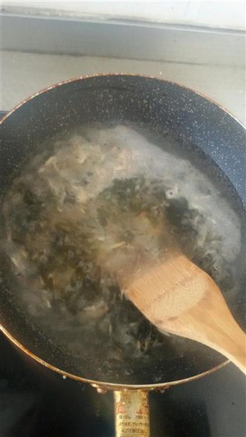 虾米紫菜汤的做法图解3
