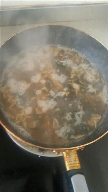 虾米紫菜汤的做法图解5
