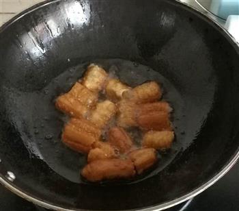 菠萝油条虾的做法步骤3