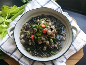 紫菜海蛎煲-电饭煲搞定砂锅菜的做法图解7