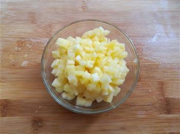 菠萝蛋炒饭的做法步骤7