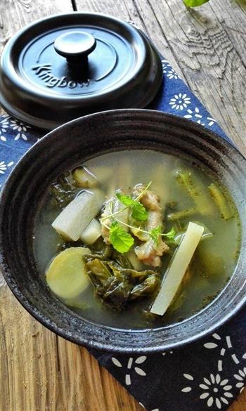 砂锅炖酸萝卜老鸭汤的做法步骤7